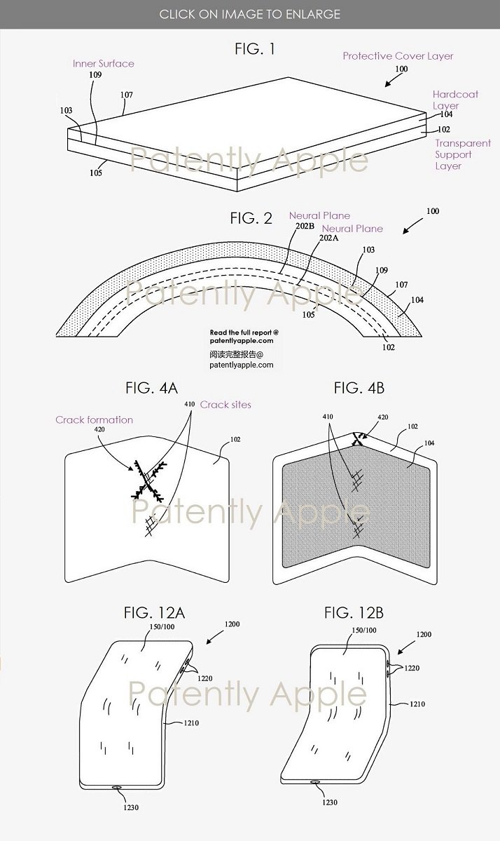 苹果折叠屏专利接连曝光 折叠屏iPhone更近了