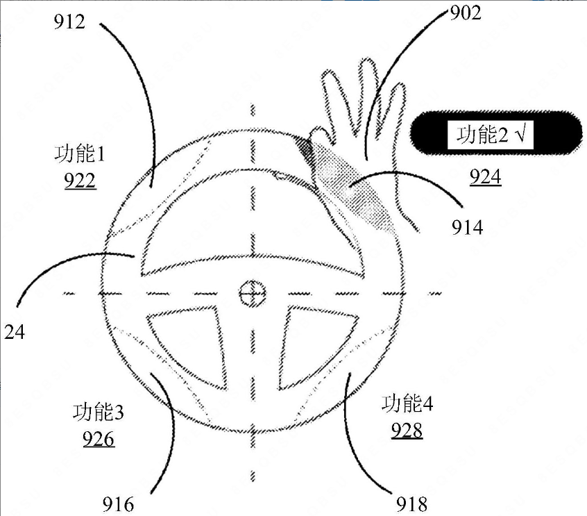 华为方向盘手势控制专利公布，可执行多个功能