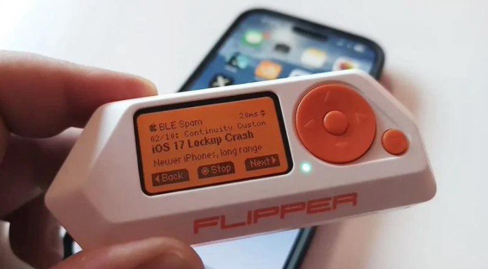 iOS 17.2成功缓解了iPhone被Flipper Zero攻击问题